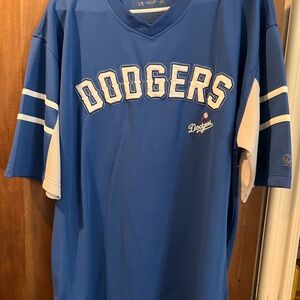 Dodgers Blue and White Jersey